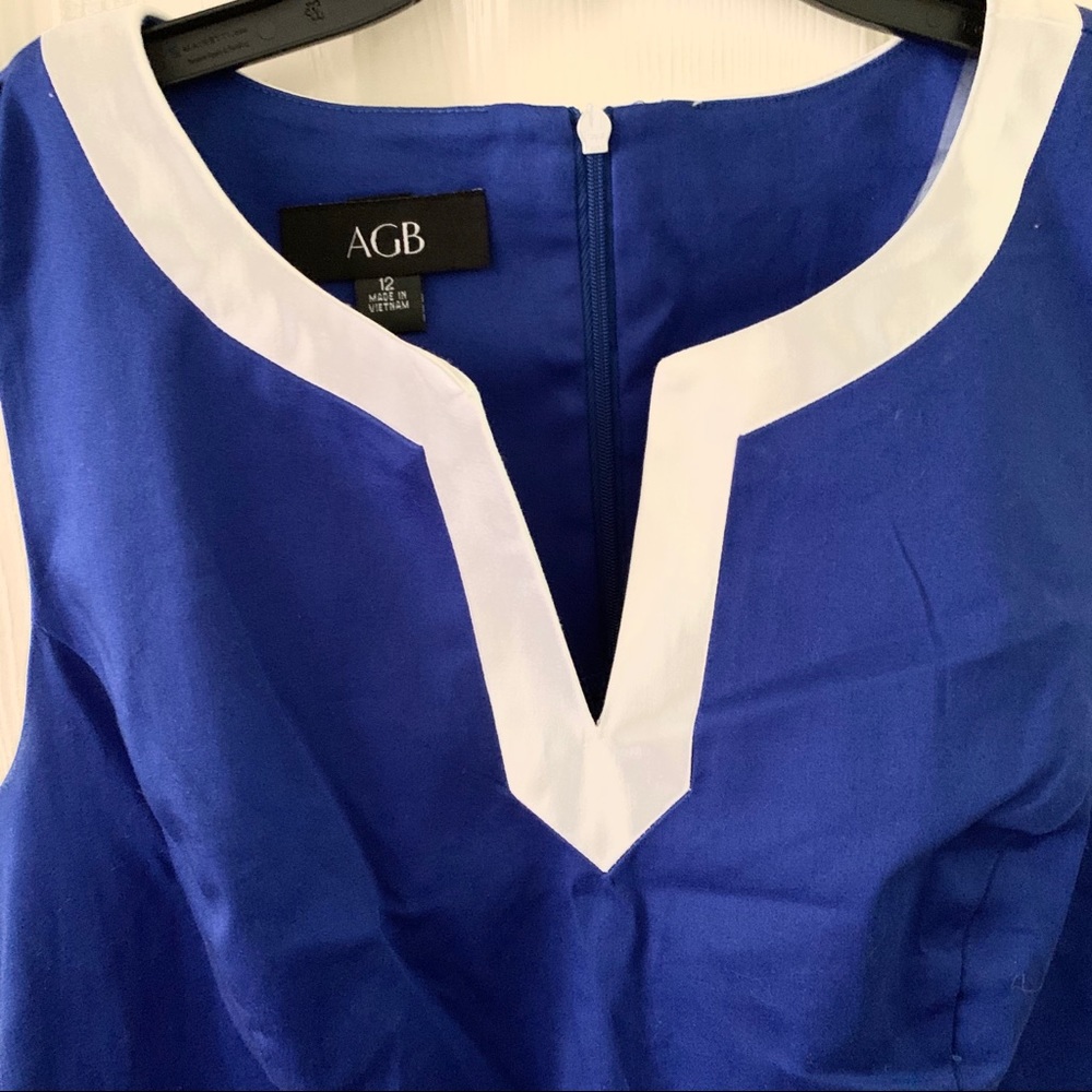 NEW AGB Blue Dress - Picture 4 of 6